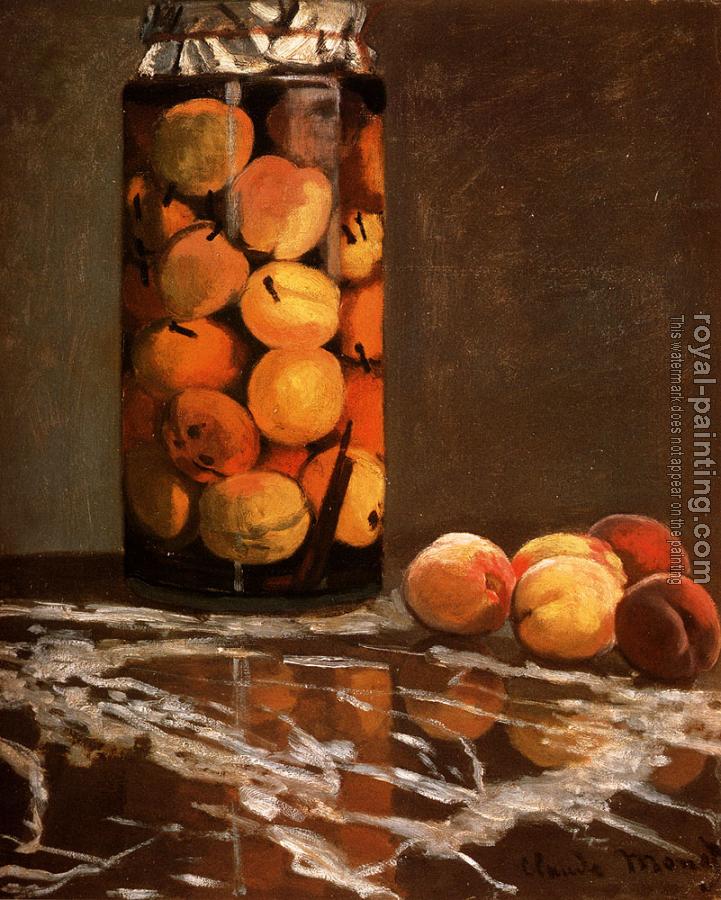 Claude Oscar Monet : Jar Of Peaches